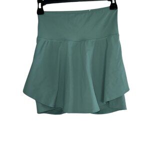 OLD NAVY HIGH RISE GO DRY POWER SOFT SKORT GREEN XS